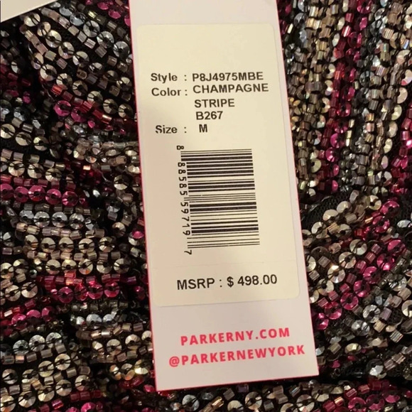 Parker Asher mini dress size Medium - Picture 8 of 15